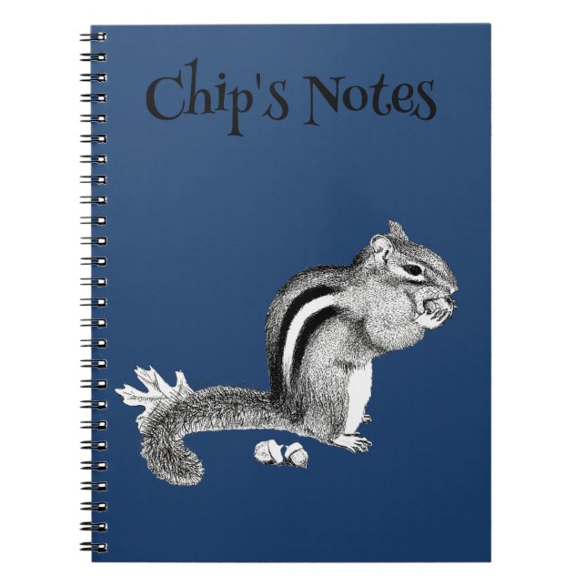 Carnet Chipmunk (Devant)