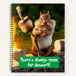 Carnet Chipmunk Manger Marshmallow