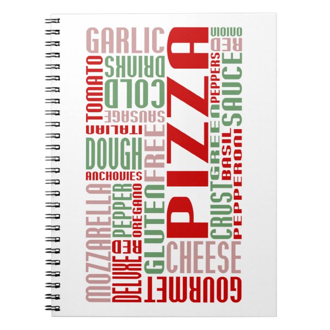 Carnet chitChat à la pizza (Devant)