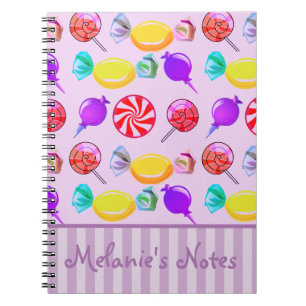 Carnet Choisir et mélanger des bonbons Personnalisés