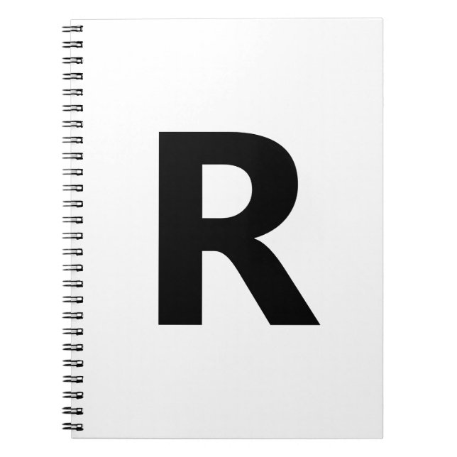 Carnet Choisir une lettre | Police : Ouvrir Sans Condensé (Devant)