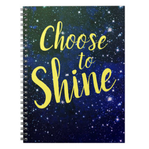 Carnet Choisissez Shine Stars Cosmos