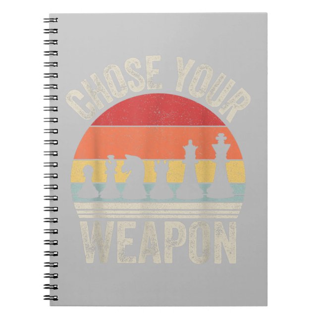 Carnet Choose Your Weapon (Devant)