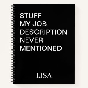 Carnet Choses que ma description de poste n'a jamais ment