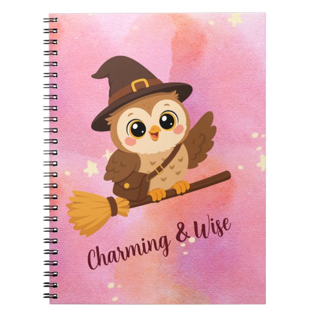 Carnet Chouette mignonne (Devant)