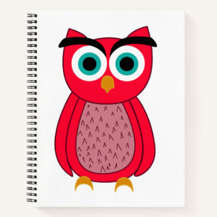 Carnet Chouette Rose Mignonne