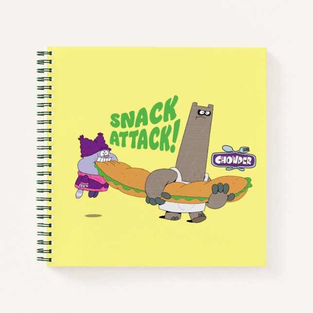 Carnet Chowder et Shnitzel (Devant)