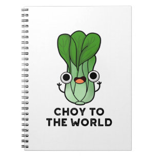 Carnet Choy Pour Le Monde Drôle de Bok Choy Veggie Pun