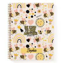 Chrétiens Soyez Gentils Écriture Mignons Abeilles 