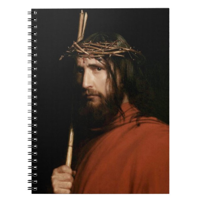 Carnet Christ avec Thorns. Cadeau d'art (Devant)