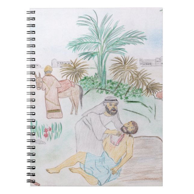 Carnet Christian Artwork Le bon samaritain (Devant)