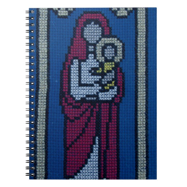 Carnet Christian embroidery (Devant)