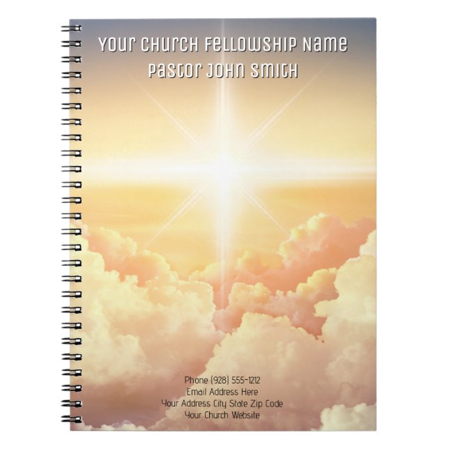 Carnet Christian Heavenly Cloud Church (Devant)