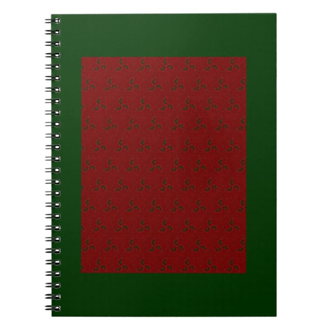 Carnet Christmas Holly (Devant)
