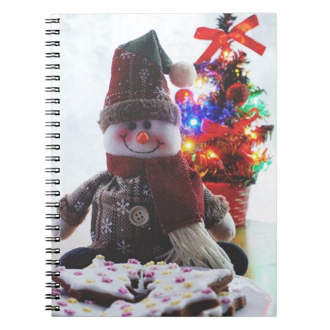 CARNET CHRISTMAS SNOWMAN (Devant)