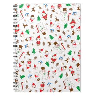 Carnet Christmas, Winter and New Year Design Notebook