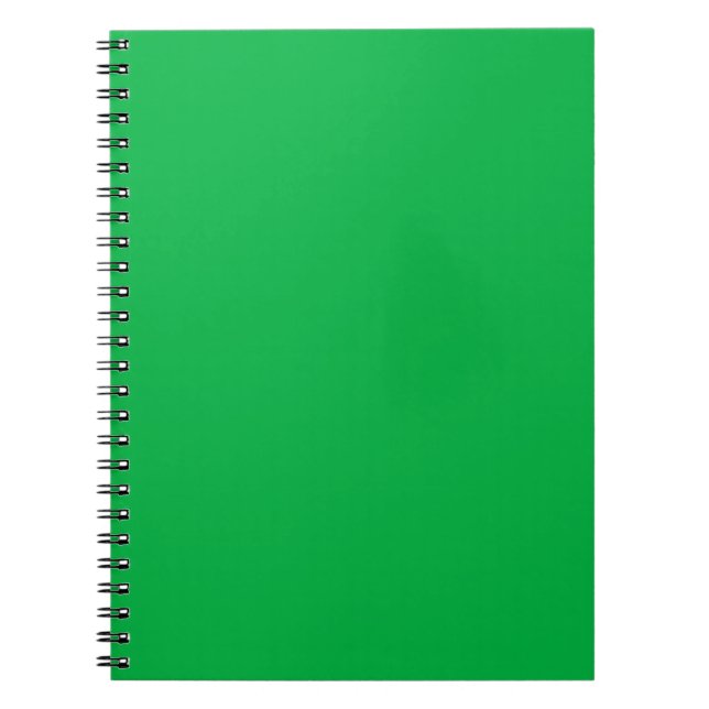 Carnet Chroma couleur clé vert (Devant)