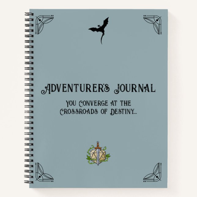 Carnet chronique de la campagne D&D (Devant)