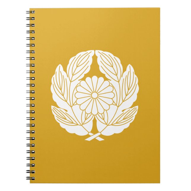 Carnet chrysanthème (Devant)