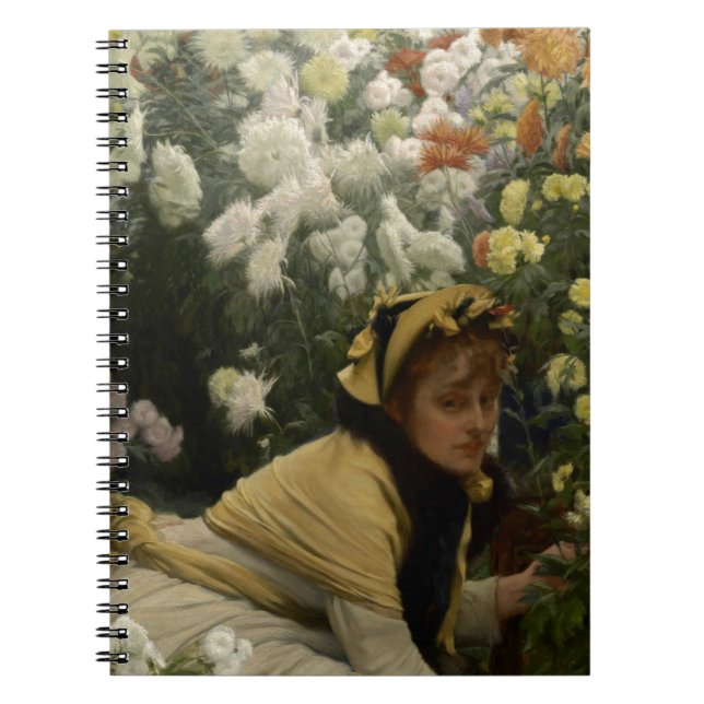 Carnet Chrysanthèmes James Tissot (Devant)