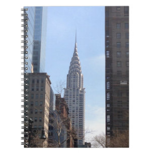 Carnet Chrysler Building New York City Skyscraper Midtown