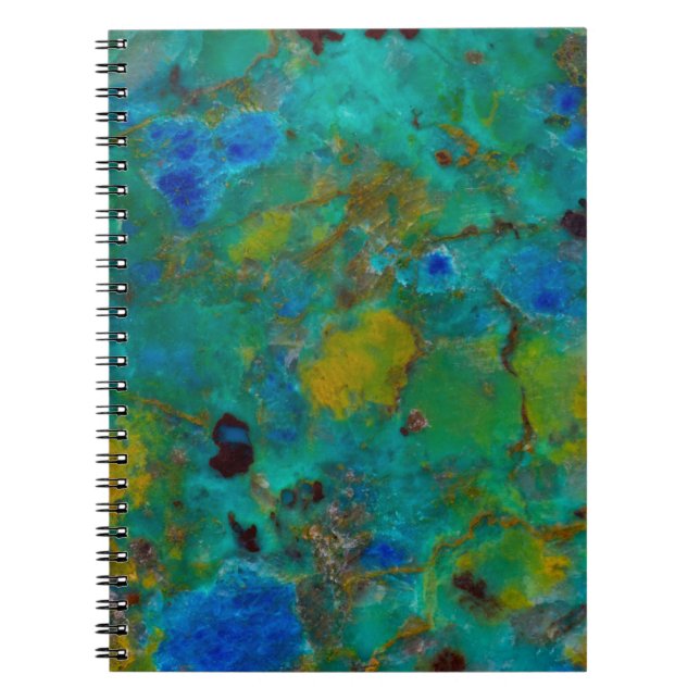 Carnet Chrysocolle de Blue Cliff (Devant)