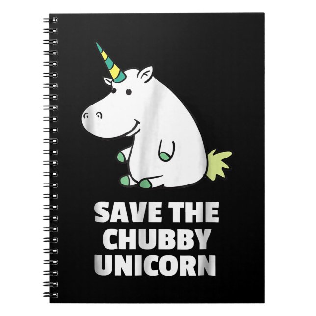 Carnet Chubby Unicorn Cute Hippo Don Pour Tante (Devant)