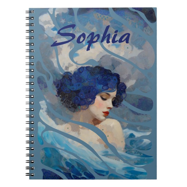 Carnet Chuchotements de la déesse de l'océan (Devant)