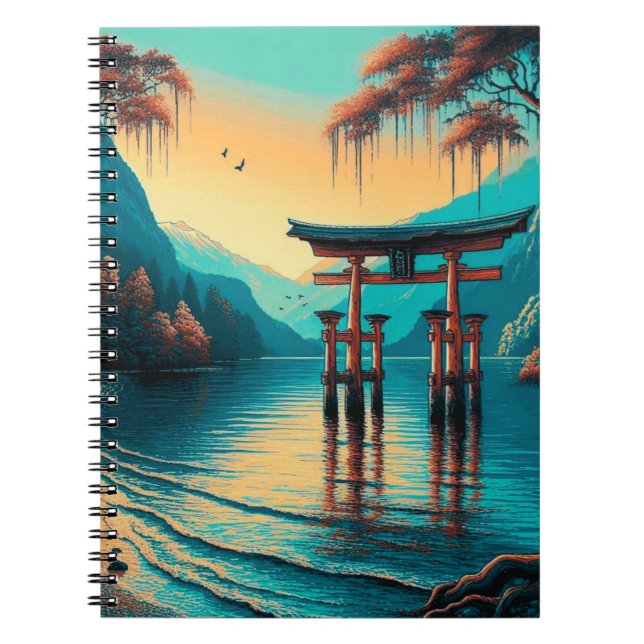 Carnet "Chuchotements de Tranquillité : La Porte de l'Esp (Devant)