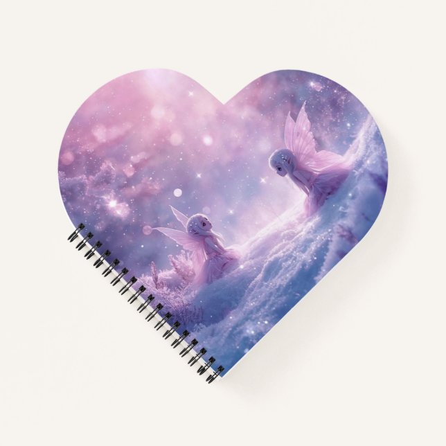 Carnet Chuchotements d'hiver et Lumière de Fée (Devant)