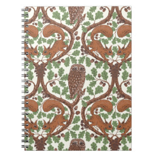 Carnet Chuchotements sylvestres/Hiboux et écureuils dans