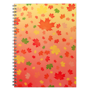 Carnet Chute des Feuilles