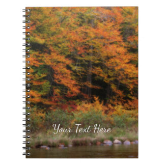 Carnet Chute Foliage Bordage Rivière Nature Orton