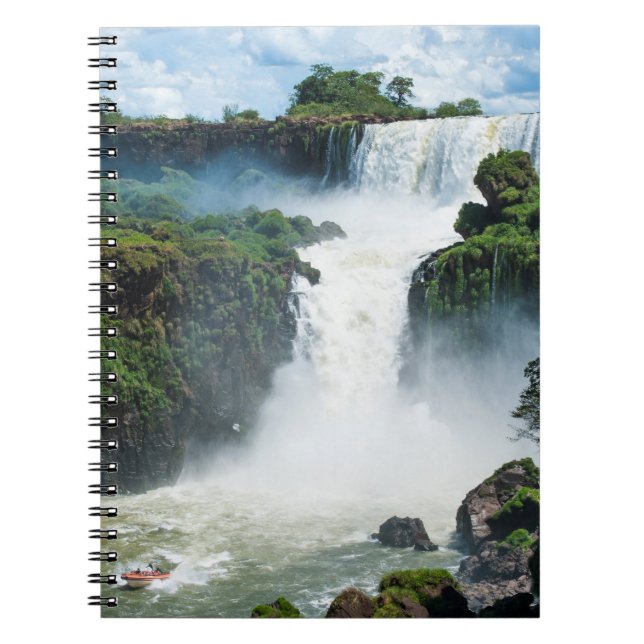 Carnet Chutes d'Iguazu entourées de jungle (Devant)