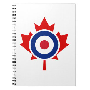 Carnet Cible de curling de hockey Mod Canada