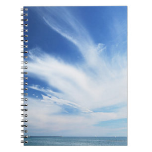 Carnet Ciel bleu et nuages