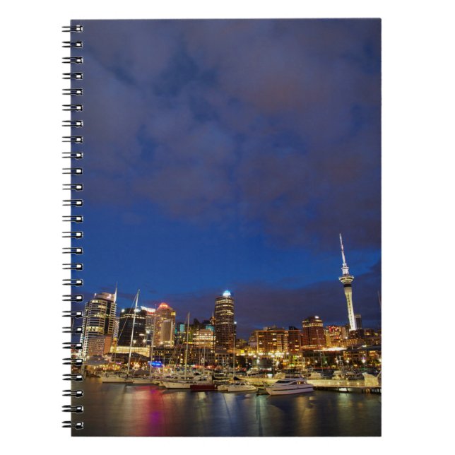 Carnet Ciel d'Auckland de nuit (Devant)