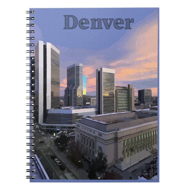 Carnet Ciel de Denver (Devant)