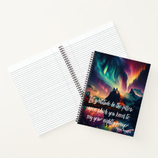 Carnet Ciel des auréoles nordiques