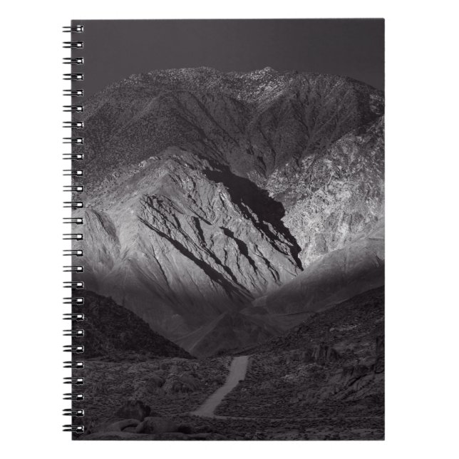 Carnet ciel noir et blanc (Devant)