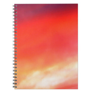 Carnet Ciel Rouge La Nuit