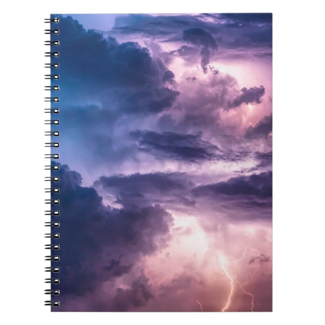 Carnet Cieux orageux (Devant)