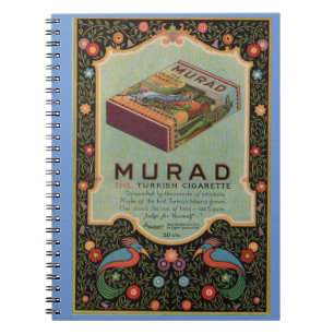 Carnet Cigarettes de Murad et