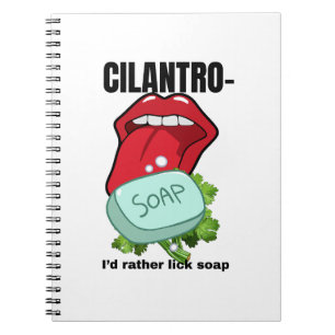 Carnet Cilantro : Je préfère manger du savon – Drôle