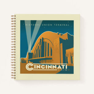 Carnet Cincinnati, Ohio   Terminal Union historique