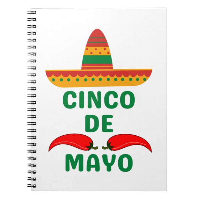 Carnet Cinco De Mayo (Devant)