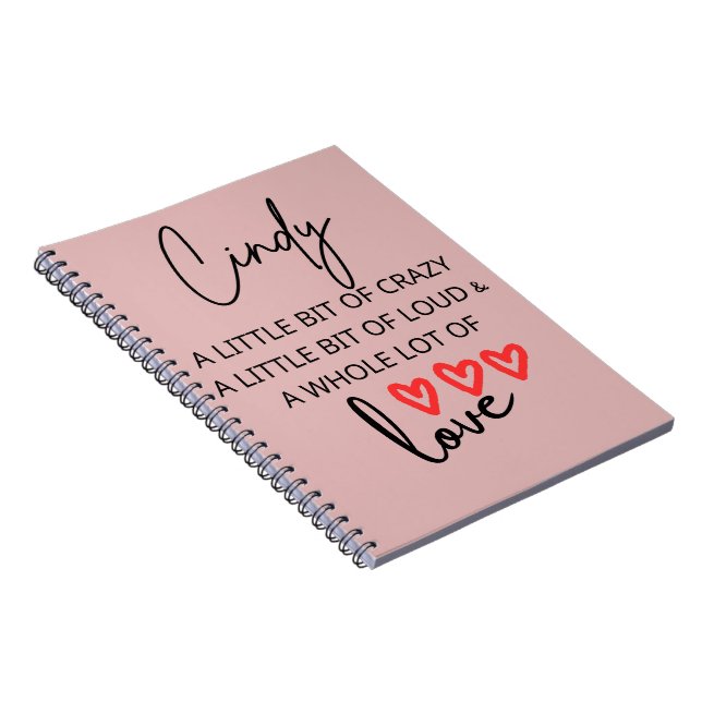 Carnet Cindy Lotta Love (Côté Droit)