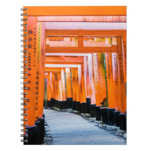 Carnet Cinquante nuances d'orange - Senbon Torii, Kyoto