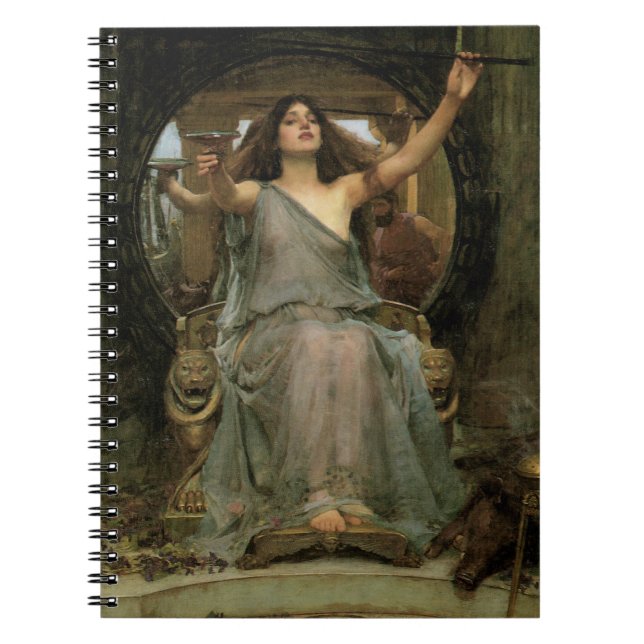 Carnet Circe Offering the Cup to Ulysses par JW Waterhous (Devant)