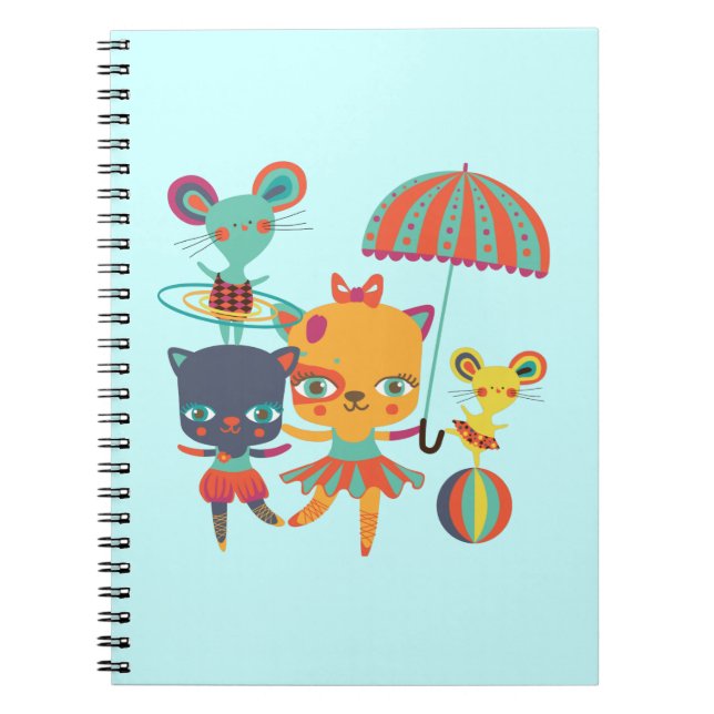 Carnet Cirque Cuties (Devant)